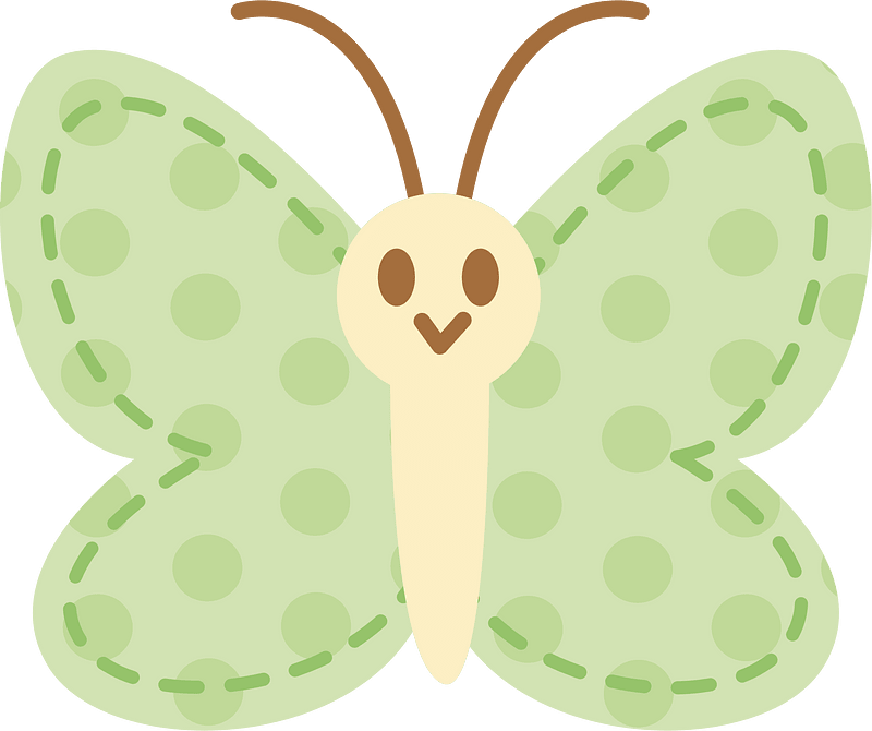 Applique butterfly