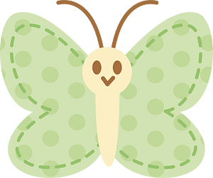 Applique butterfly