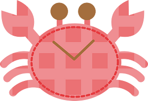Applique crab