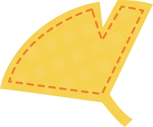 Applique ginkgo
