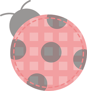 Applique ladybug