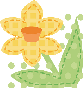 Applique narcissus
