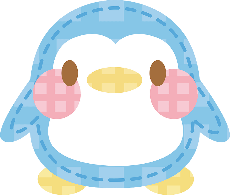 Applique penguin