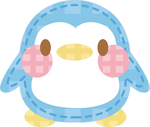 Applique penguin