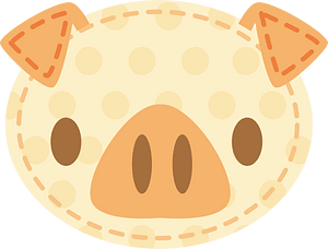Applique pig