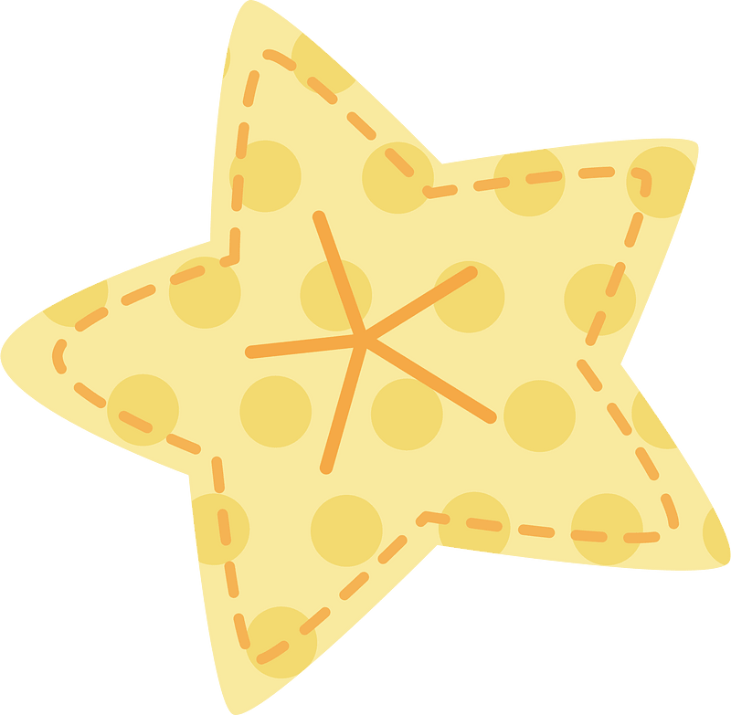 Applique starfish
