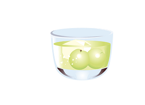 Apricot bowl