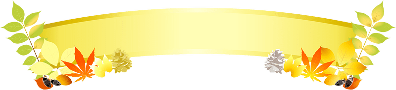 Autumn gold ribbon