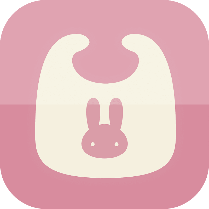 Baby bib icon