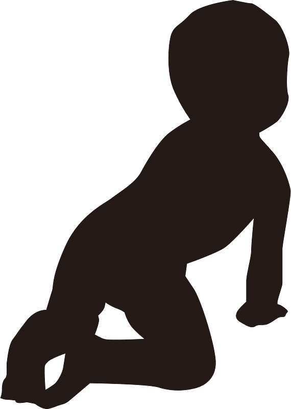 Baby silhouette