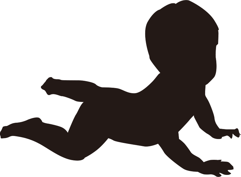 Baby silhouette