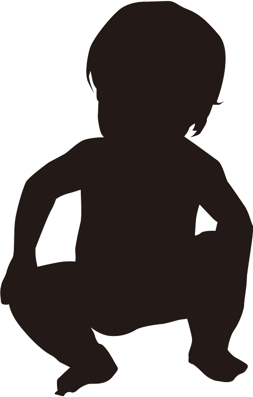 Baby silhouette