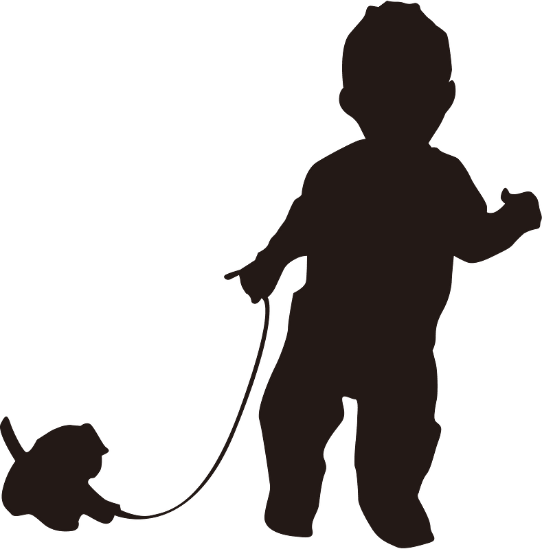 Baby silhouette