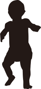 Baby silhouette