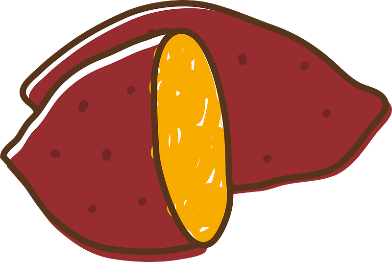 Baked sweet potato