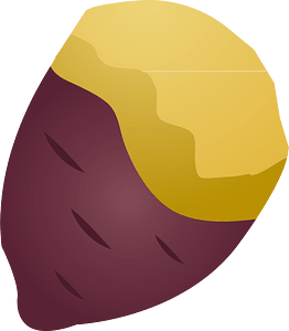 Baked sweet potato