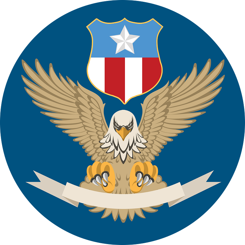 Bald eagle coat of arms