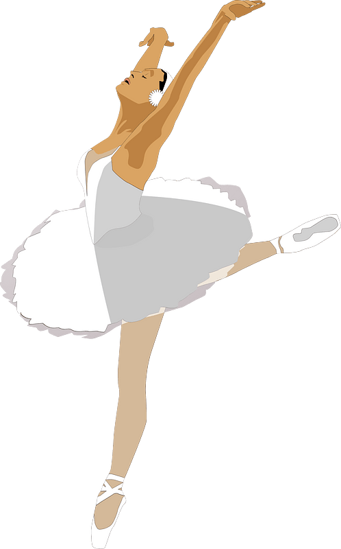 Ballerina dancing