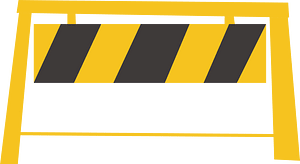Barricade fence construction