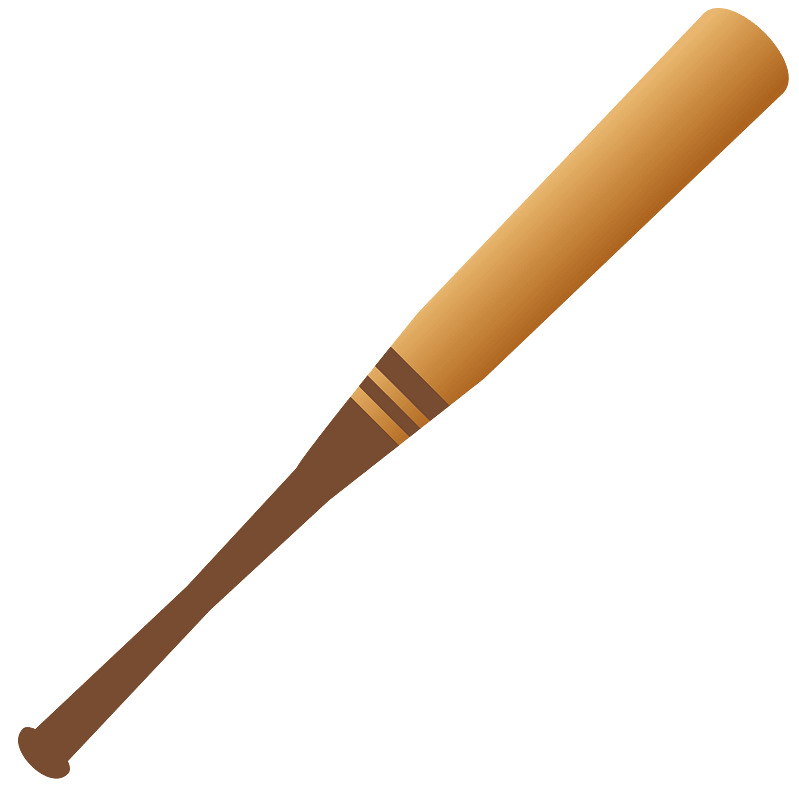 Baseball bat - Free vector clipart images on creazilla.com