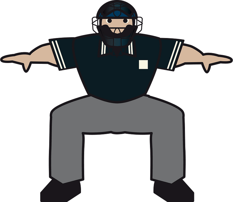 Baseball referee