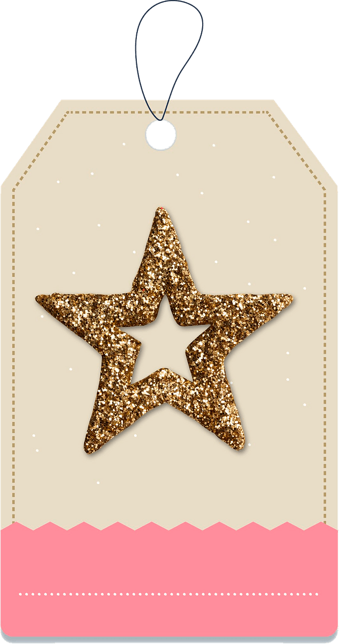 Christmas gift tag
