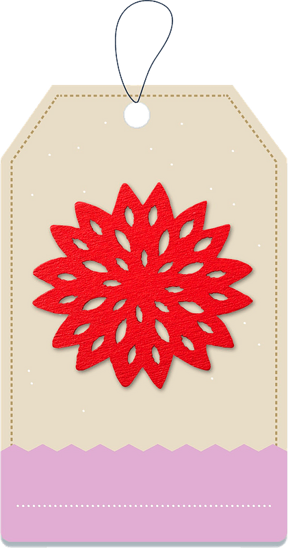 Christmas gift tag