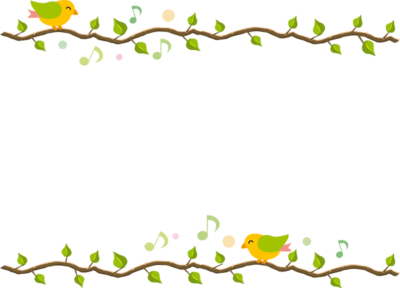 Bird branch frame
