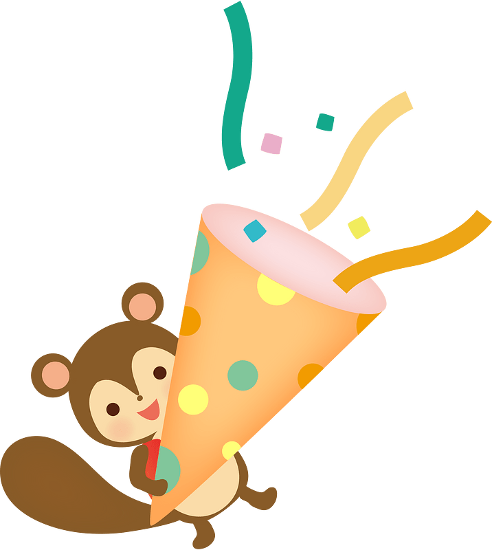 Birthday squirell