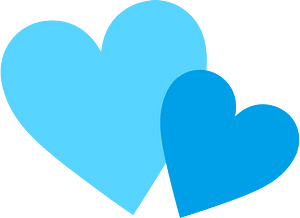 Blue heart
