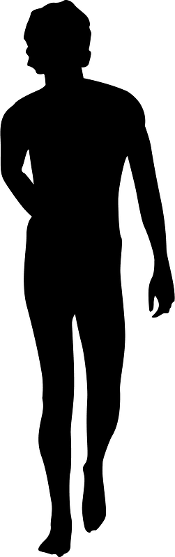Boy silhouette
