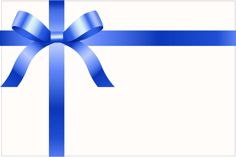 Butterfly ribbon wrapping