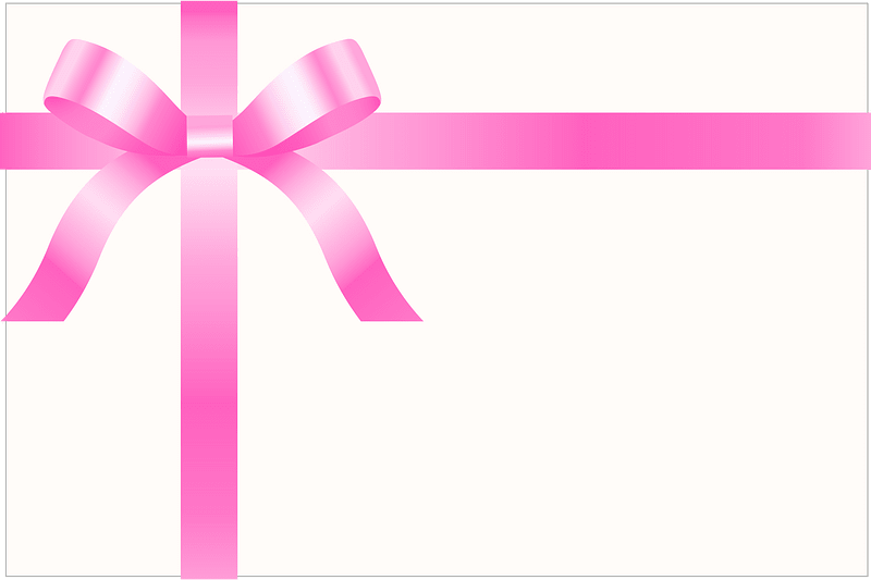 Butterfly ribbon wrapping