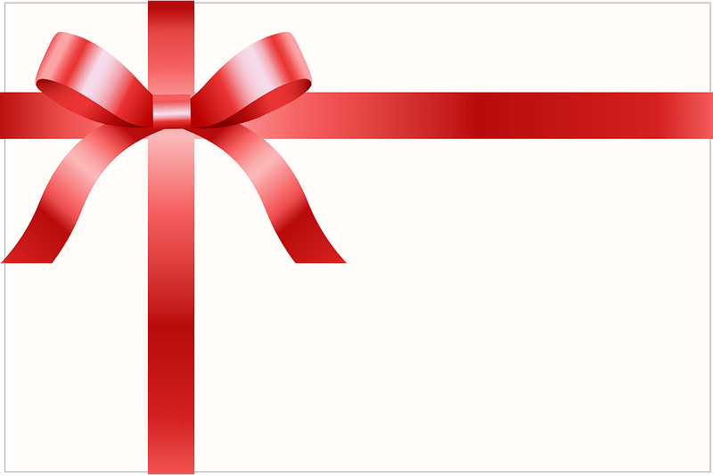 Butterfly ribbon wrapping
