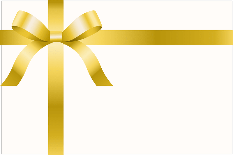 Butterfly ribbon wrapping