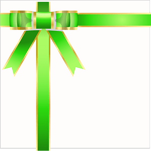 Butterfly ribbon wrapping