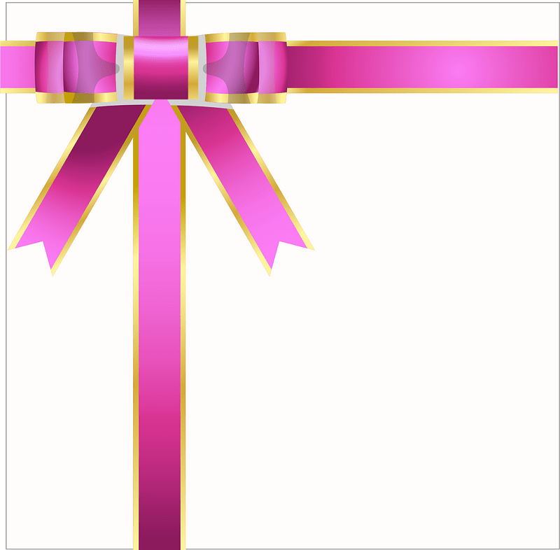 Butterfly ribbon wrapping