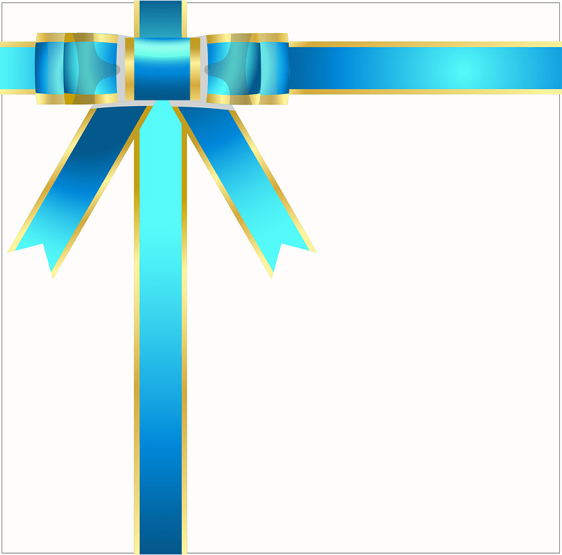 Butterfly ribbon wrapping