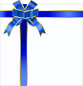 Butterfly ribbon wrapping