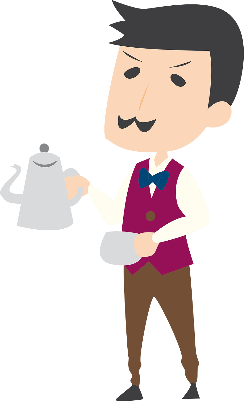 Cafe waiter