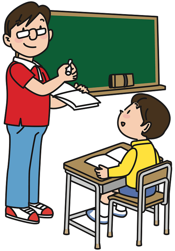 Teacher and student