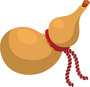 Calabash bottle gourd