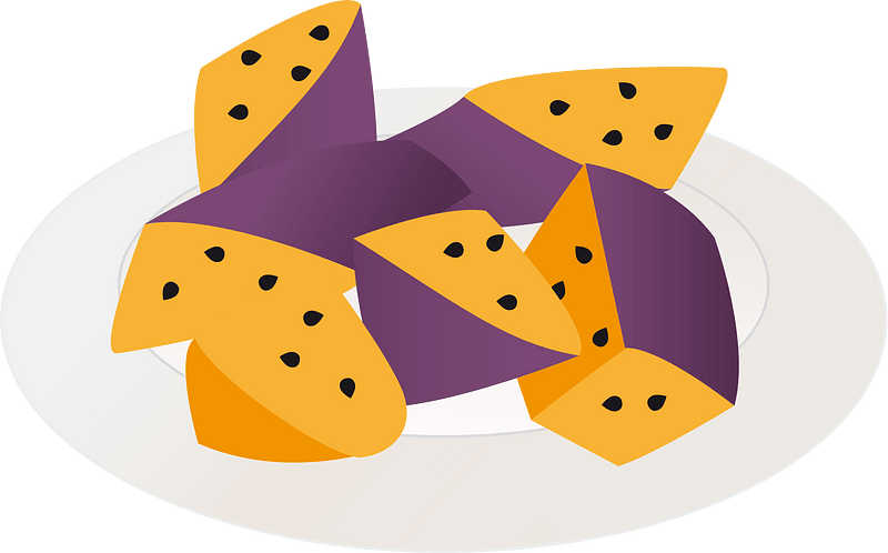 Candied sweet potato