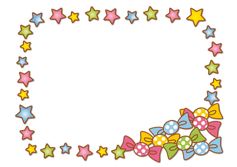 Candy star frame