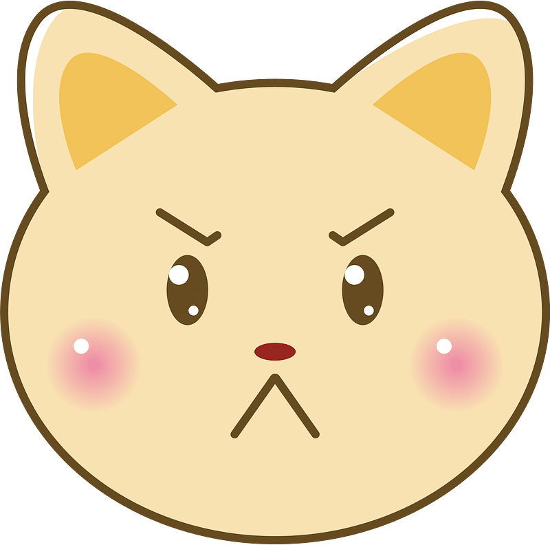 ネコの顔