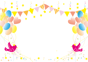 Celebration frame