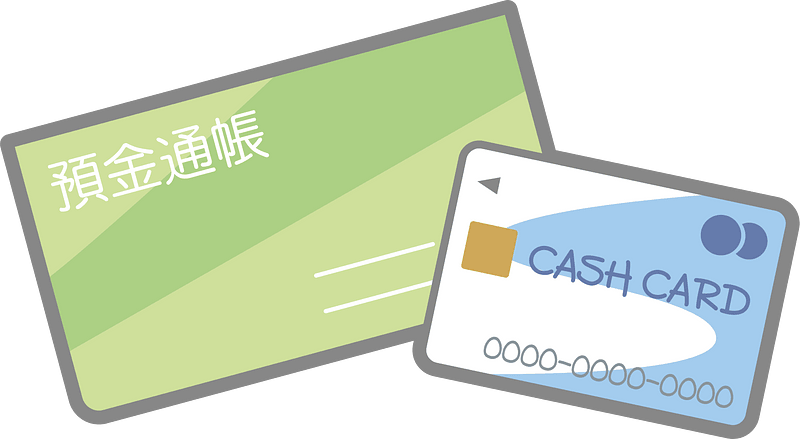 Chequebook cash card