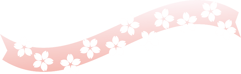 Cherry blossoms decoration