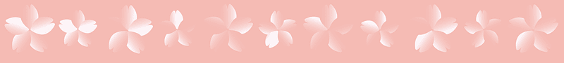 Cherry blossoms decoration