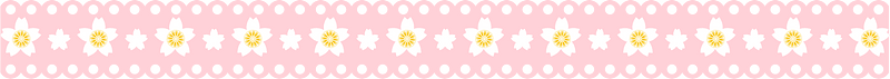 Cherry blossoms lace line